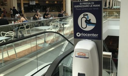 Oriocenter, acquisti in sicurezza: le misure igienico-sanitarie