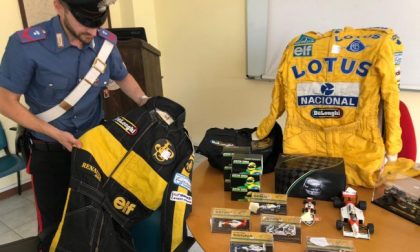 Tesoro di Ayrton Senna (rubato) ritrovato su una bancarella