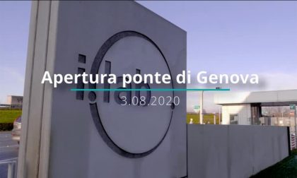 Ponte di Genova parla anche bergamasco. Il contributo di Italcementi VIDEO