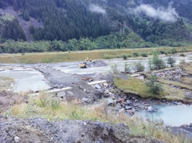 Dalla Regione interventi urgenti per la messa in sicurezza in alta Valtellina