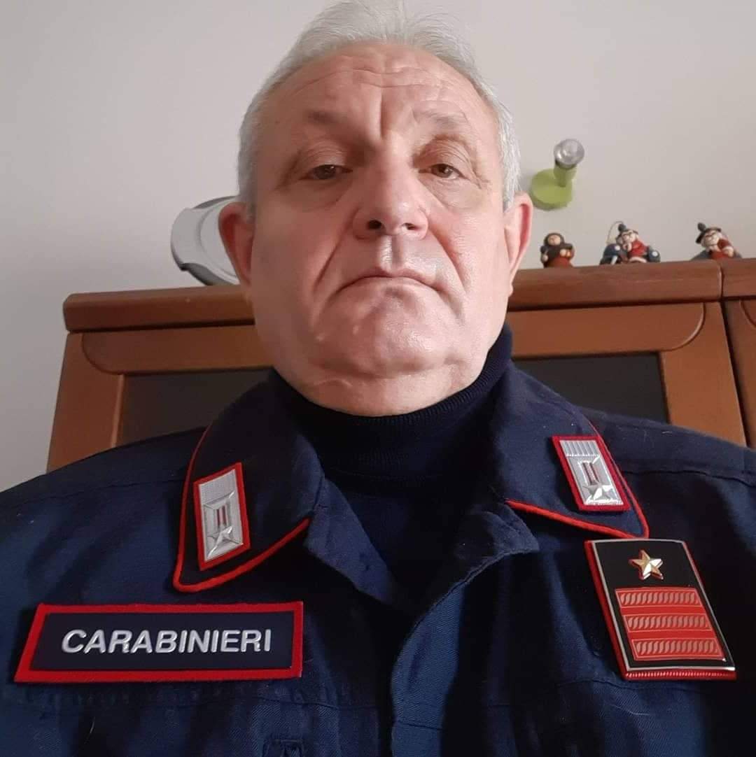 Brunello Bacco, carabiniere da 43 anni, diventa Luogotenente