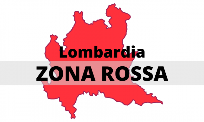 Lombardia zona rossa da lunedì: ecco le nuove restrizioni