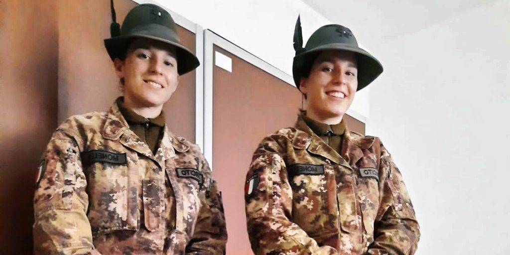 Elisa e Francesca, gemelle Alpine sulle orme del nonno