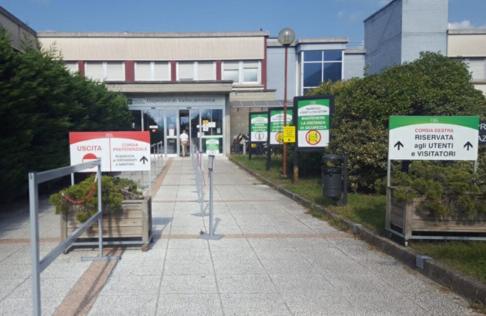 Gli ospedali di Edolo ed Esine riaprono alle visite dei parenti