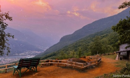 SELLERO - La tredicesima panchina ‘gigante’ della valle e del lago a Novelle. Voluta e posizionata dai Volontari della frazione