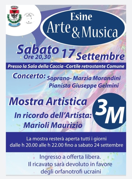 Torna “Esine Arte e Musica” in ricordo di Maurizio Marioli