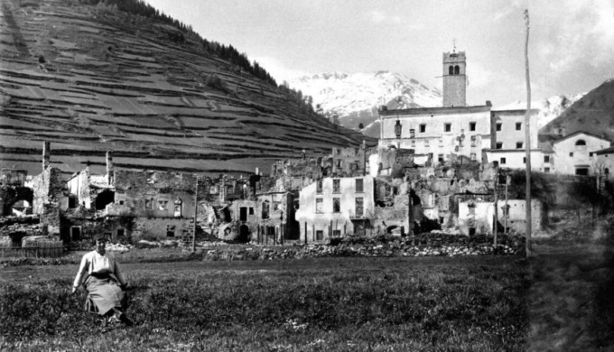100 anni fa, il 3 settembre 1922 Re Vittorio Emanuele III inaugurò il paese risorto