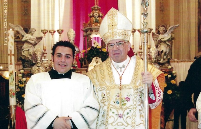 Lorenzo, dal seminario a… Cristiano Malgioglio