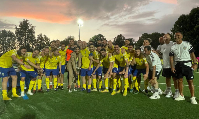 Poste Italiane: a Milano quadrangolare di calcio “In campo per la conoscenza”