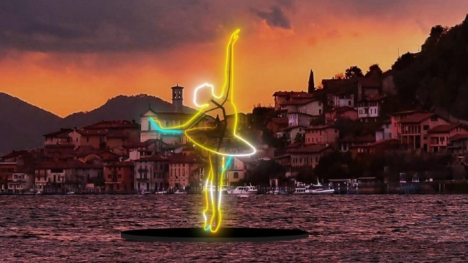 Il ‘Terzo Paradiso dell’Energia’ accende Montisola
