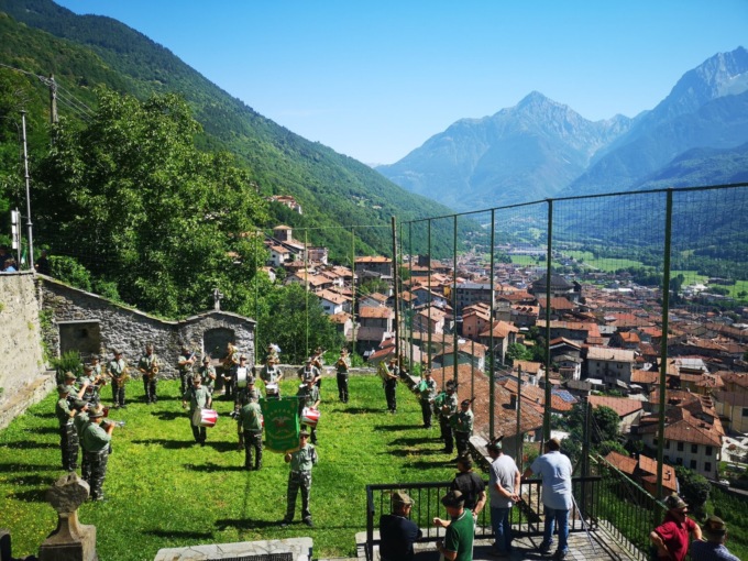 Alpini in festa a Malonno