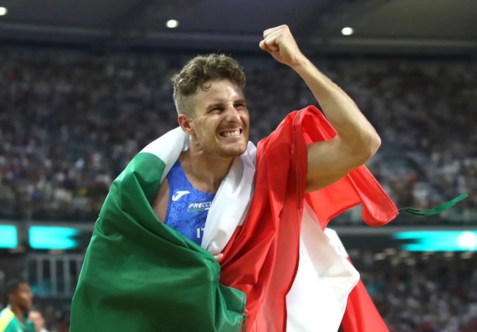 Una festa in piazza per il vice campione del mondo Rigali
