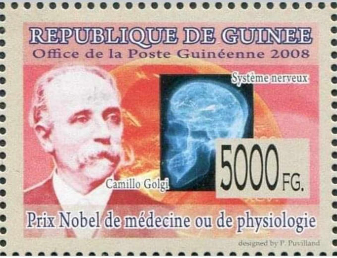 I francobolli dedicati al Golgi in giro per il mondo