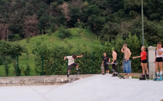 Inaugurato lo skate park