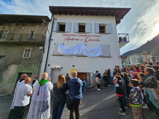 Il fotoracconto dell’inaugurazione dell’Oratorio