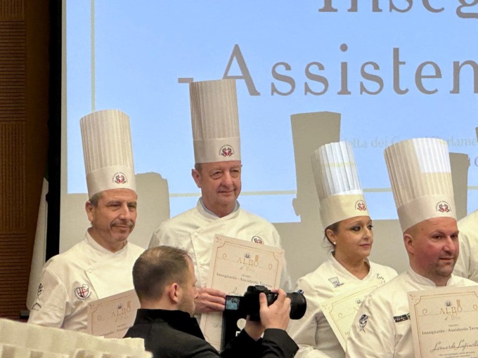 Ivan Dossi, il miglior ‘docente chef’ lombardo insegna all’Alberghiero