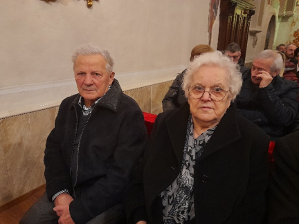 Emilio e Vincenza, insieme da 60 anni