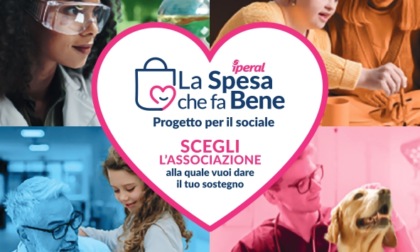 Iperal e Fondazione AG&B Tirelli donano 325mila euro con "La Spesa che fa bene" 2025