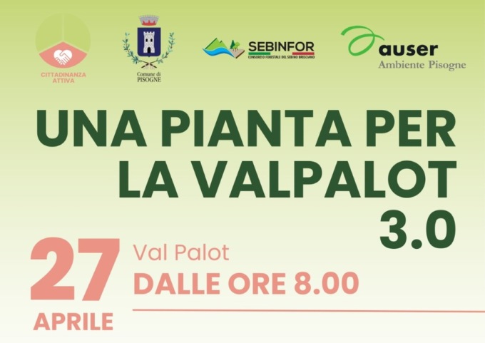 L’iniziativa ‘Una Pianta per la Val Palot 3.0’ porta oltre 4000 nuove piante nel bosco