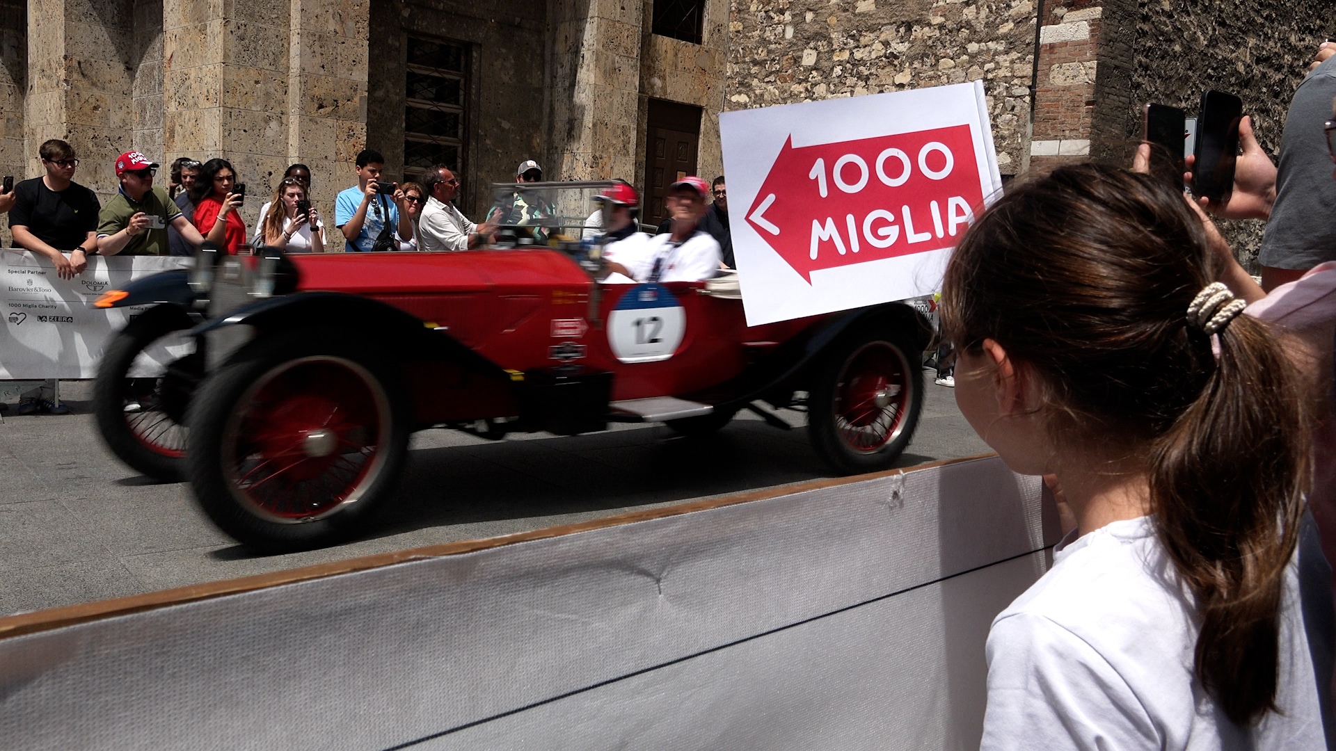 foto partenza mille miglia