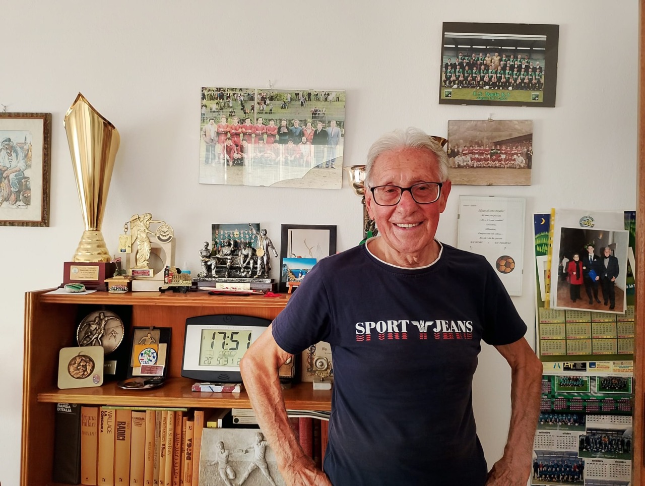Edo Conti, 86 anni, una vita per il Darfo: “Ho esordito a 16 anni. L’amicizia con De Zerbi e quando ho visto giocare Varas…”