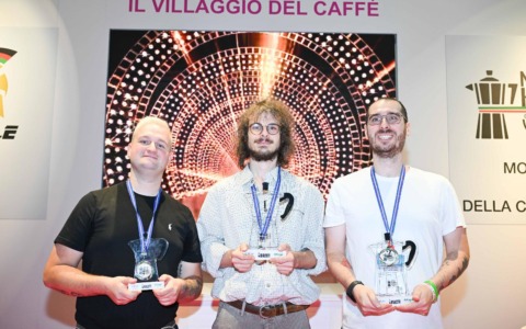 Cesare, maestro del caffè: terzo al concorso internazionale