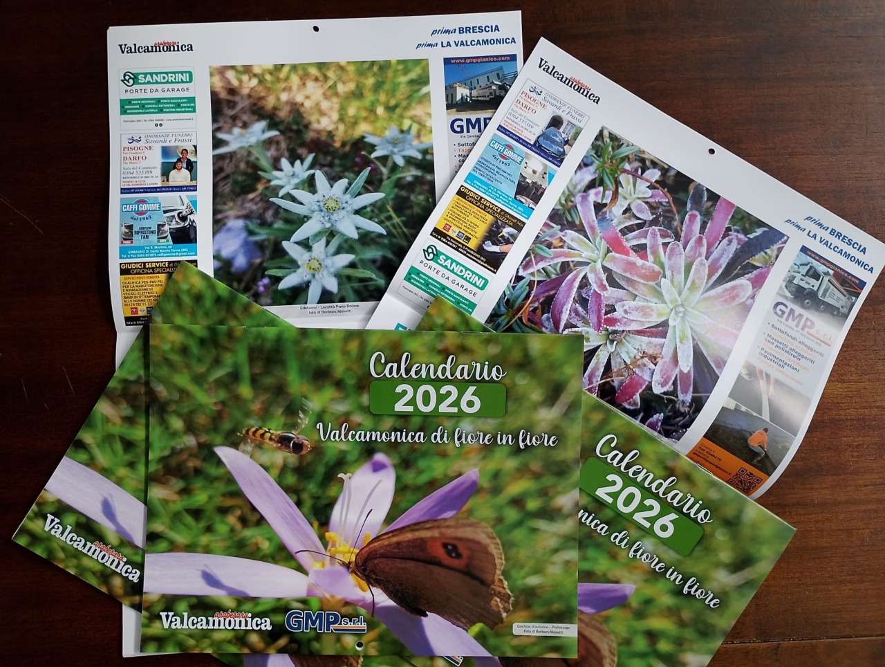 Tre calendari in omaggio, tre racconti diversi. Il calendario dei fiori in regalo con il numero di Araberara Valcamonica vi aspetta in edicola dal 21 novembre