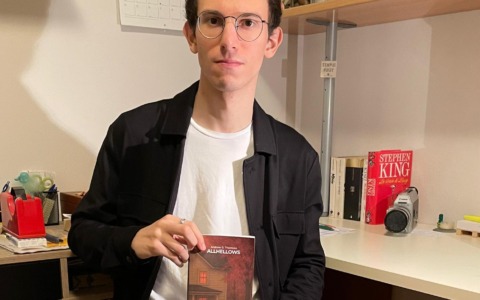 Andrea, studente universitario, e il suo primo libro… horror