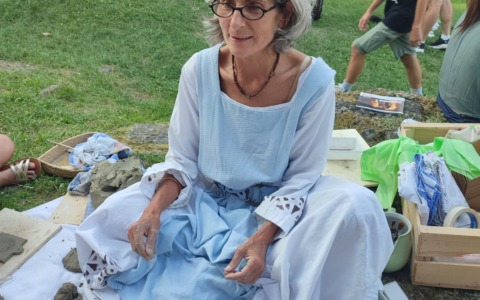 Patrizia e il suo Atelier Arti e Mestieri a Breno